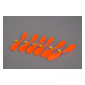 High Performance Propeller 6.5″ (6 Pack) Neon Orange