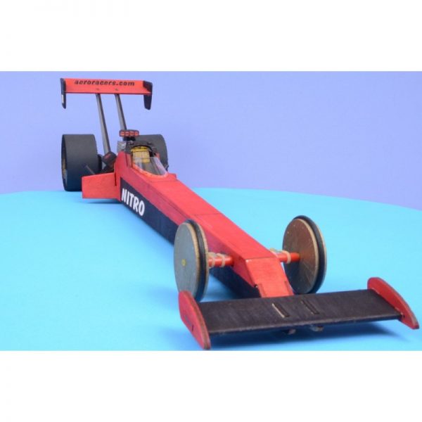 (6-Pack) "Nitro" Top Fuel Dragster (Nitro-6)