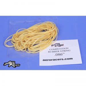 50 feet of .086″ Rubber String (accrub086-50)