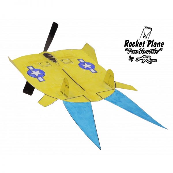 Flying Pancake Rocket Plane