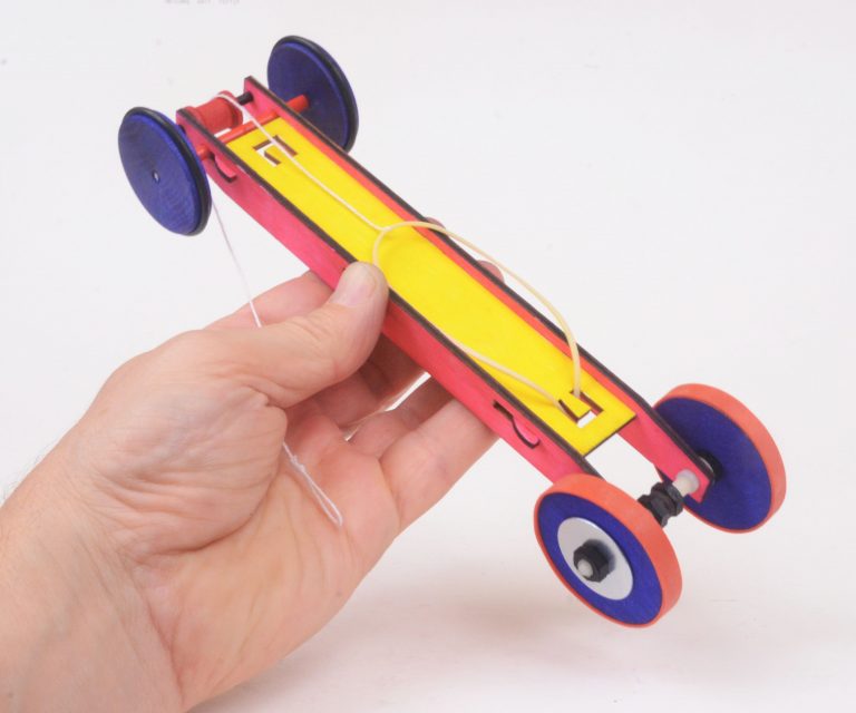 Super STRETCH Rubber Band Racer (SuperStretch1)